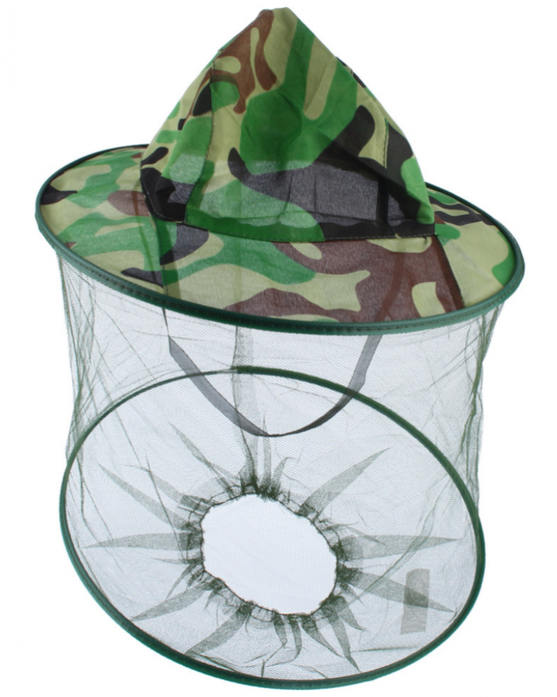 Mückenschutz - Moskitonetz - Kopfnetz