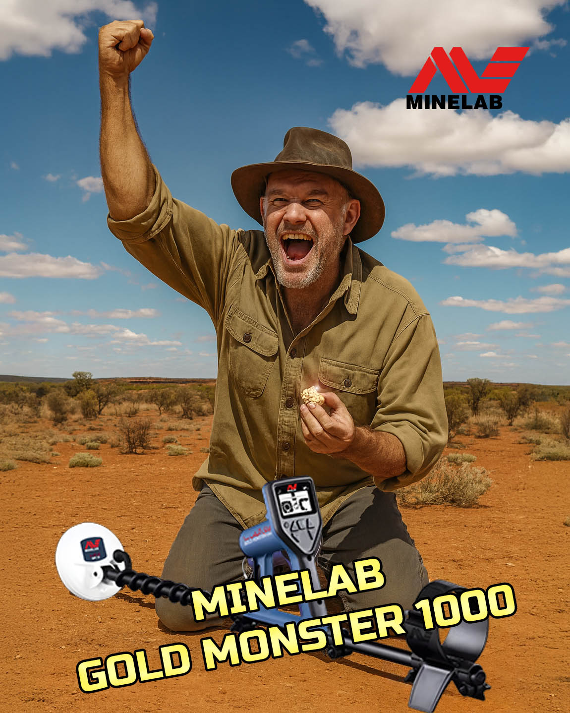Minelab Gold Monster 1000 Golddetektor