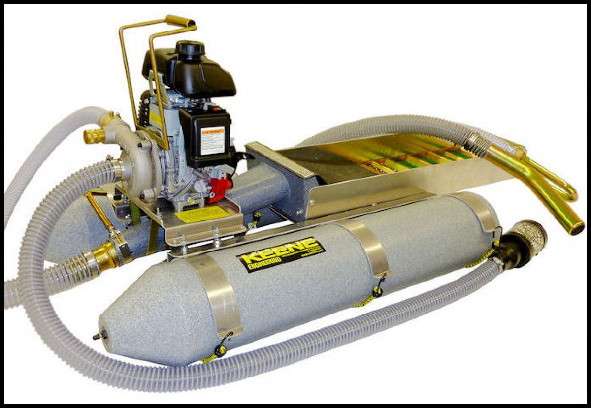 KEENE 2" Backpack Dredge with Suction Nozzle - 2004SNF
