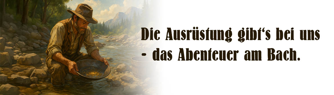 Abenteuer Goldwaschen